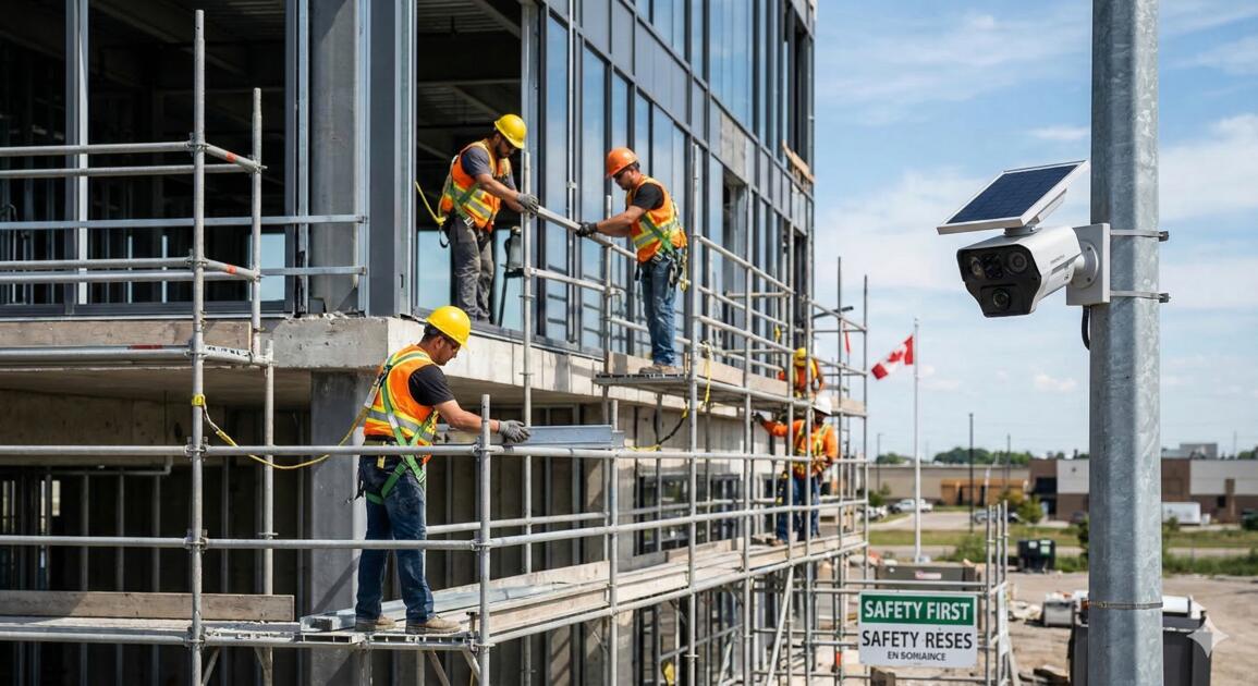 OHSA Compliance on Ontario Construction Sites: Using Cameras to Protect Workers and Your Business