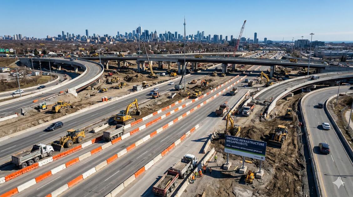 Ontario's $223 Billion Infrastructure Boom: Documenting Megaprojects from Highway 413 to the Ontario Line