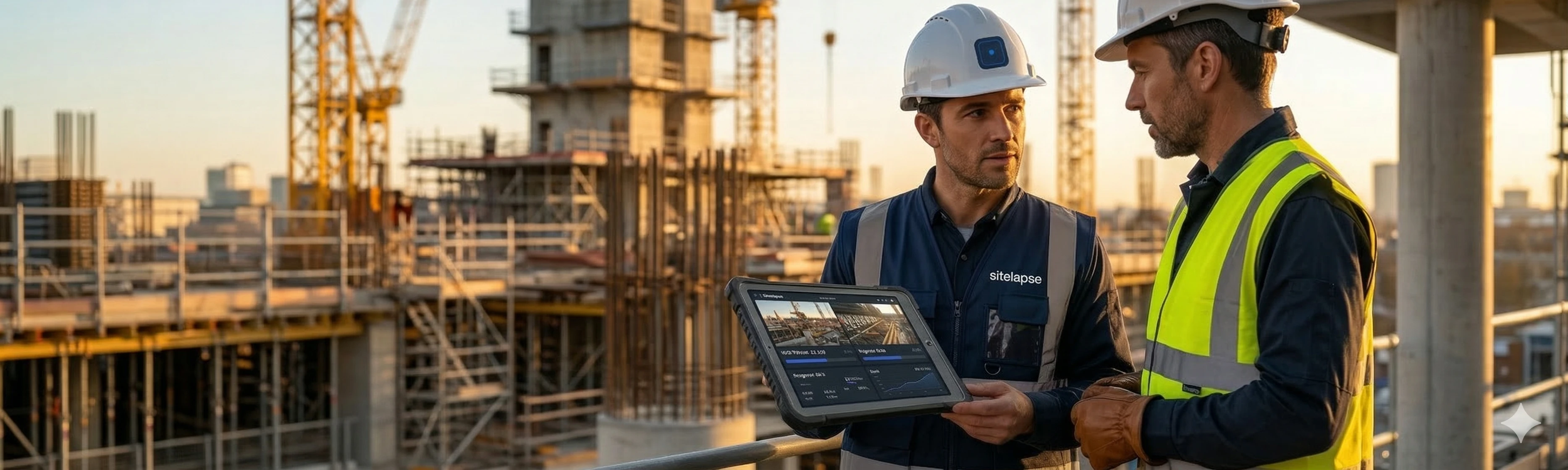 Sitelapse team on construction site